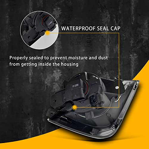 BOXLIGHT Fog Lights With Chrome Replacement for 2016 2017 2018 Nissan Altima 4-Door Sedan, 1 Pair Front Bumper Fog Lamps with Switch, Harness and Wiring Set (Clear Lens) - Image 5