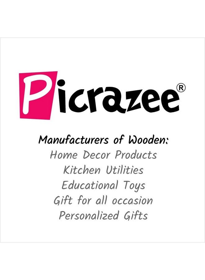 PICRAZEE حصائر طاولة بيكرازي الخشبية غير القابلة للانزلاق، حامل وعاء، حصيرة للأطباق للمطبخ والطهي وتناول الطعام (3 حوامل دائرية و6 قواعد دائرية) - Image 5