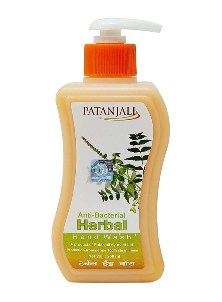 Patanjali Herbal Hand Wash 250-ML - Image 1