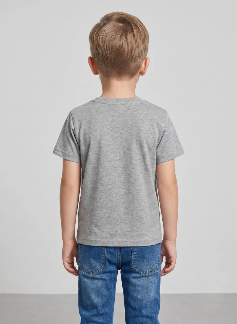 Babyqlo Take the step Printed tee for boys