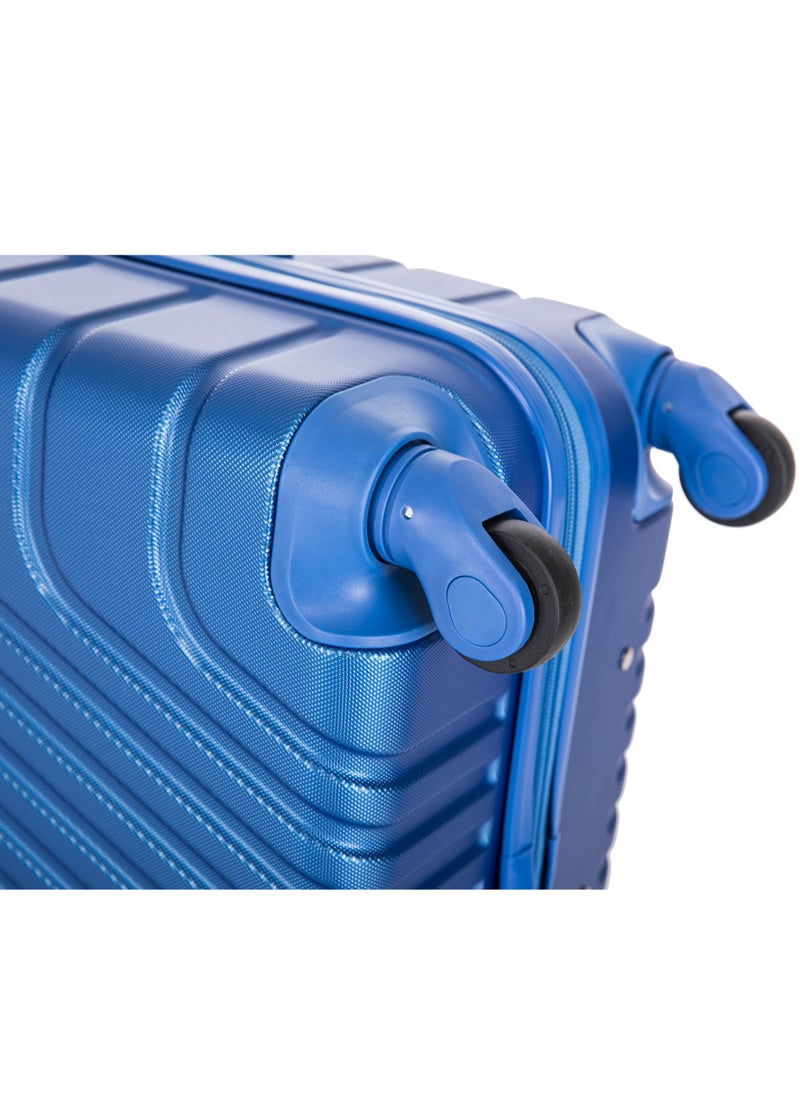 SENATOR - Hard Case Medium Suitcase Luggage Trolley For Unisex ABS Lightweight Travel Bag with 4 Spinner Wheels KH1095 Pearl Blue - Image 1