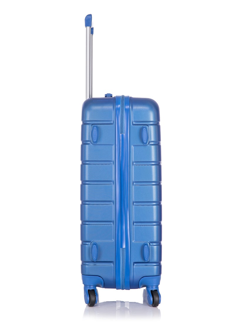 SENATOR - Hard Case Medium Suitcase Luggage Trolley For Unisex ABS Lightweight Travel Bag with 4 Spinner Wheels KH1095 Pearl Blue - Image 1