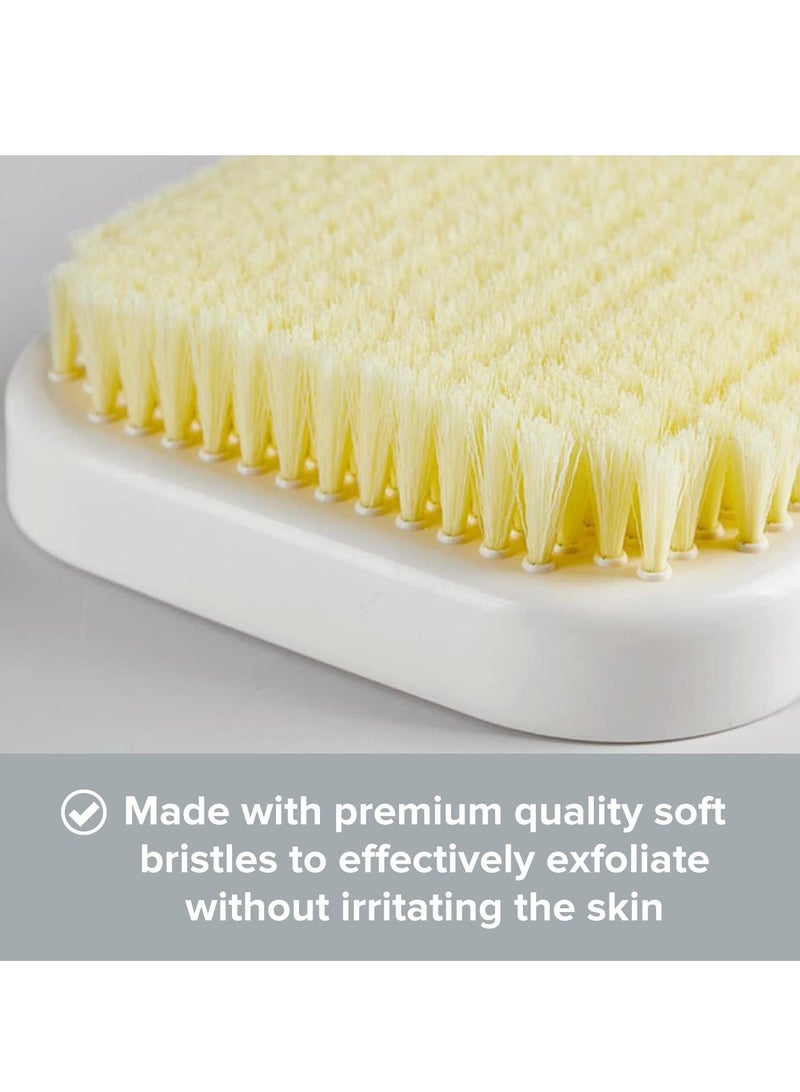 Wall Mounted Back Scrubber Exfoliating Bath Wash Pad for Shower Brush Friendly with Inflexible Arms Deep Clean to Relax Your Body Men Women - Image 3