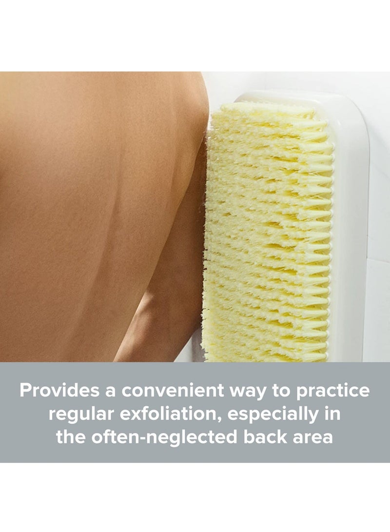 Wall Mounted Back Scrubber Exfoliating Bath Wash Pad for Shower Brush Friendly with Inflexible Arms Deep Clean to Relax Your Body Men Women - Image 4