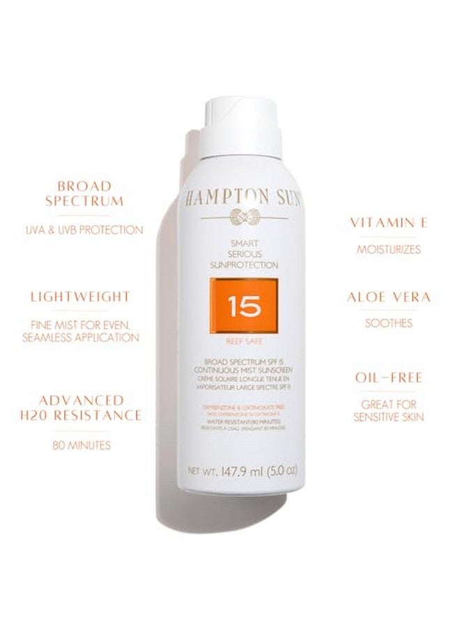 Hampton Sun Spf 15 Continuous Mist Sunscreen 5 Oz - Image 2
