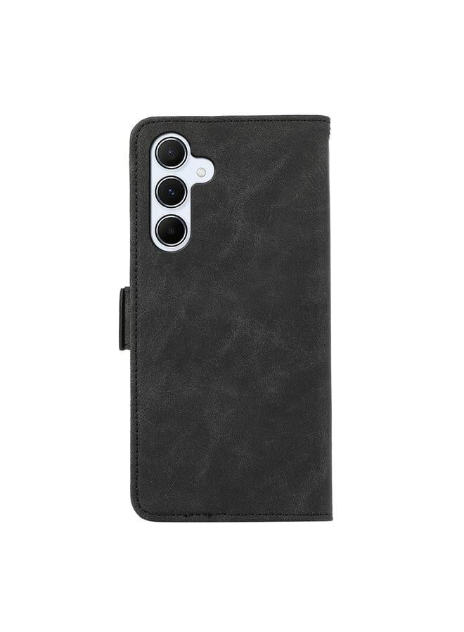 S-TOP Case For Samsung Galaxy S24 5G ABEEL Frosted Magnetic RFID Leather Phone Case - Image 3