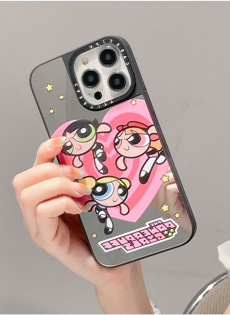 Casetify - Apple iPhone 14 Pro Max Case The Powerpuff Girls Phone Cover - Mirror Face - Image 1