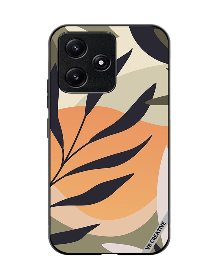 VR CREATIVE Protective Case Cover For Xiaomi Poco M6 Pro 5G Leaf Tropical Design Multicolour - Image 1