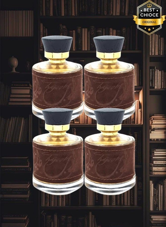 ارض الزعفران 4 قطع عطر طيوب 100 مل - Image 1