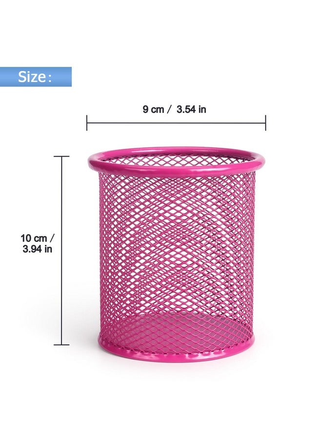 Pen Holder Cup For Desk, Wire Mesh Pencil Cup Holder For Desk Office Pen Organizer (Pink) - pzsku/Z93A9BC216F3C742F3ECFZ/45/_/1731926020/88fea52f-26f7-4c65-8bfa-148b376f94bf