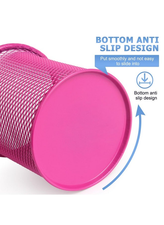 Pen Holder Cup For Desk, Wire Mesh Pencil Cup Holder For Desk Office Pen Organizer (Pink) - pzsku/Z93A9BC216F3C742F3ECFZ/45/_/1731926031/0c37eb15-74d6-4dd8-9758-7d5619b36ac0