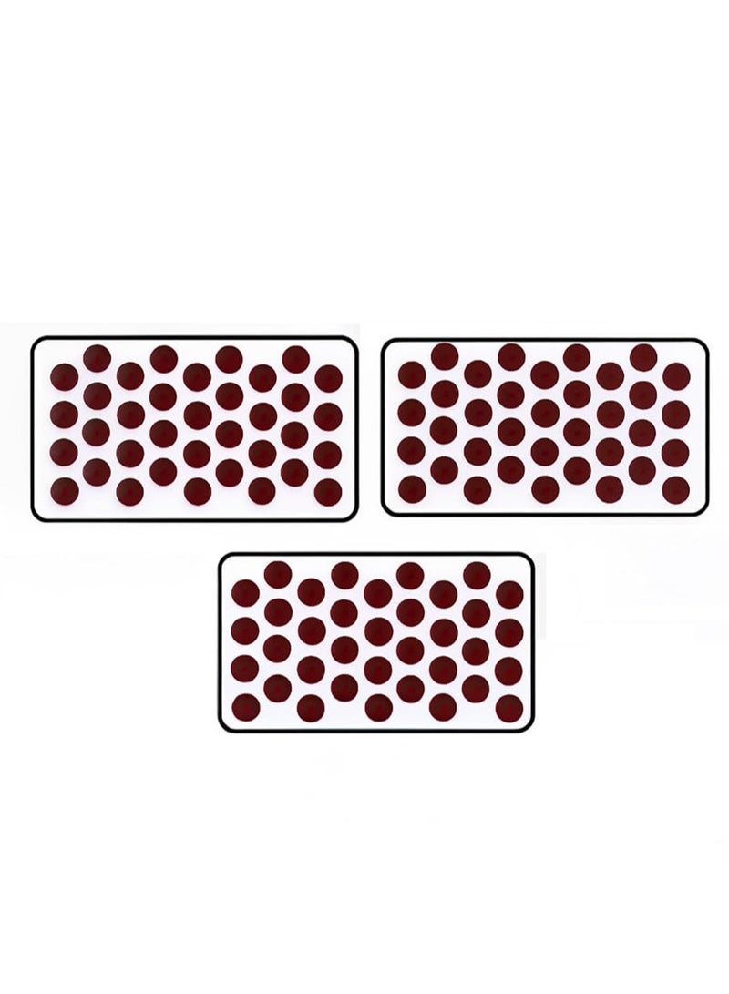 مملكة الإكسسوارات مجموعة ملصقات بيندي فاخرة من أكسسواريز كينغدوم | ملصقات بيندي قابلة لإعادة الاستخدام، لطيفة على البشرة للنساء والفتيات | ملصقات بيندي لجميع المناسبات | عبوة من 3 ملصقات - Image 1