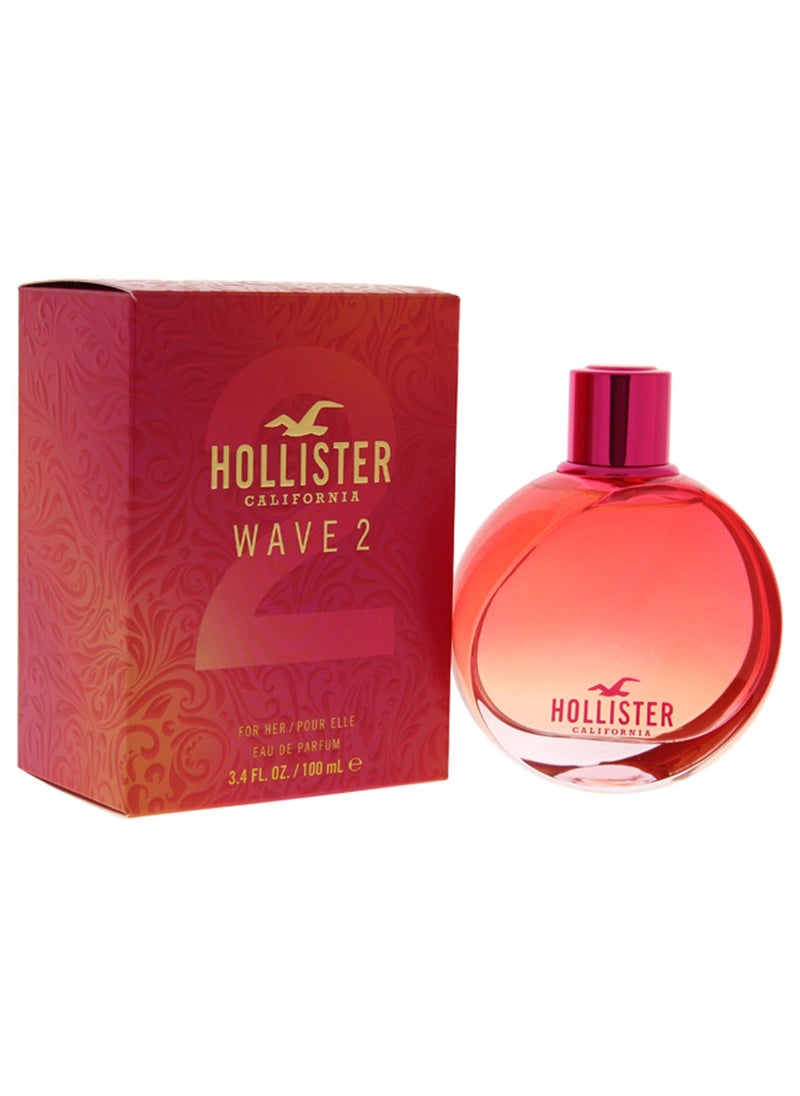 HOLLISTER Hollister Wave 2, Eau de Parfum Spray, WoMen, 3.4 Ounce 