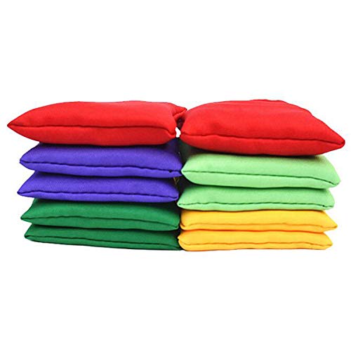 Halloluck 12 Pack 2inch/5cm Nylon Bean Bags Children Family Adults Outdoor Yard Games Bean Bag Toss Carnival Toy Bean Bag Toss Game - Image 3