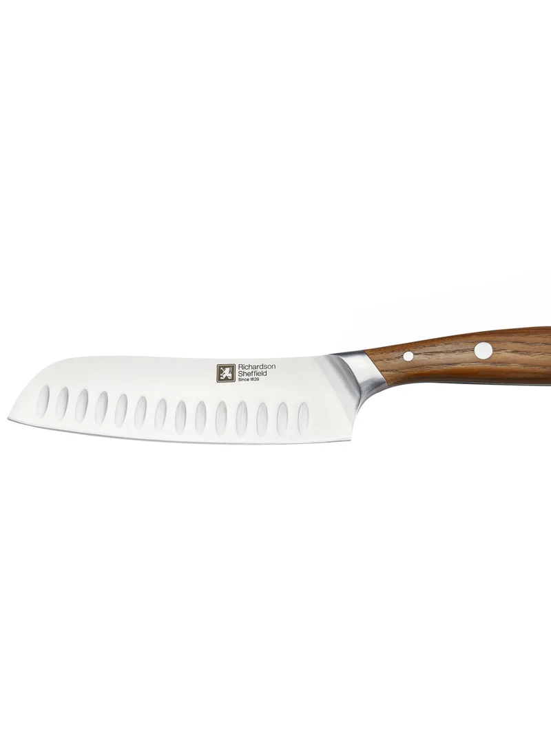 Richardson Sheffield Scandi Santoku knife 17.5cm