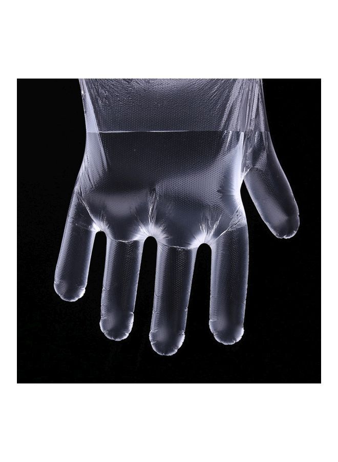 NIBEMINENT 100-Piece Disposable Glove Clear - Image 5