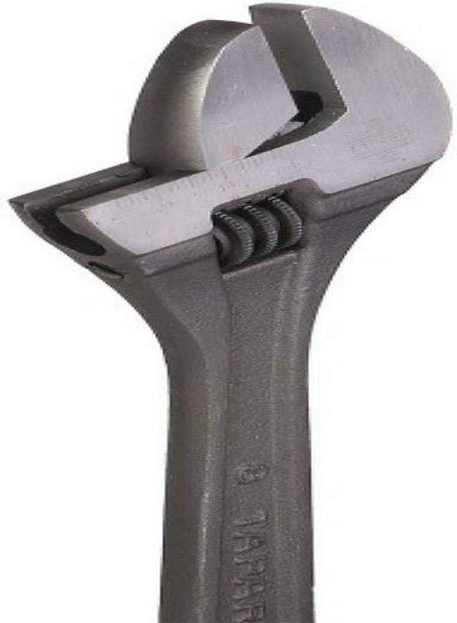 Taparia 1171-8, 8-Inch (205 mm) Adjustable Spanner - Forged Chrome Vanadium Steel with Precision Jaws and Insulated Grip, 26mm Jaw Opening for Tightening, Loosening, and Plumbing - Professional Tool for Mechanics, Electricians, and DIY Repairs - Image 4