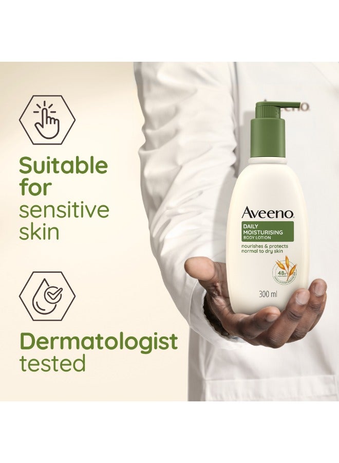Aveeno Daily Moisturising Body Lotion 300ml - Image 4