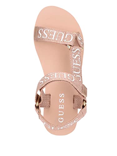 Guess Women's AVIN Wedge Sandal, Rose Gold, 8 - Image 5