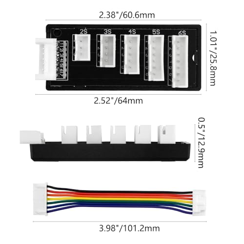 WMYCONGCONG 4 PCS 26S Balance Board Battery Charger Extend Expansion Board Adapter Converter for RC Vehicles Lipo Battery Charging - Image 5