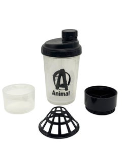 QSHOP 650ml BPA Free Leak Proof Protein Shaker Bottle for Gym 