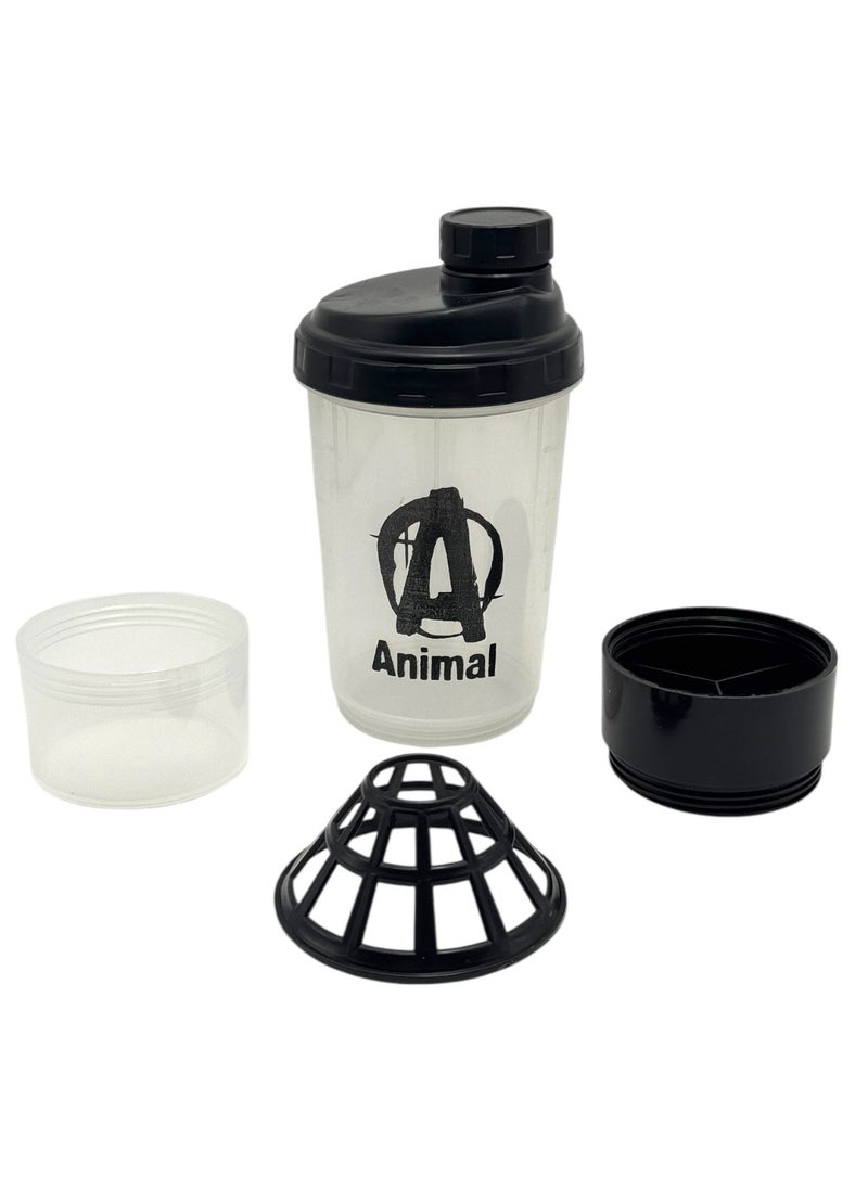 QSHOP 650ml BPA Free Leak Proof Protein Shaker Bottle for Gym 
