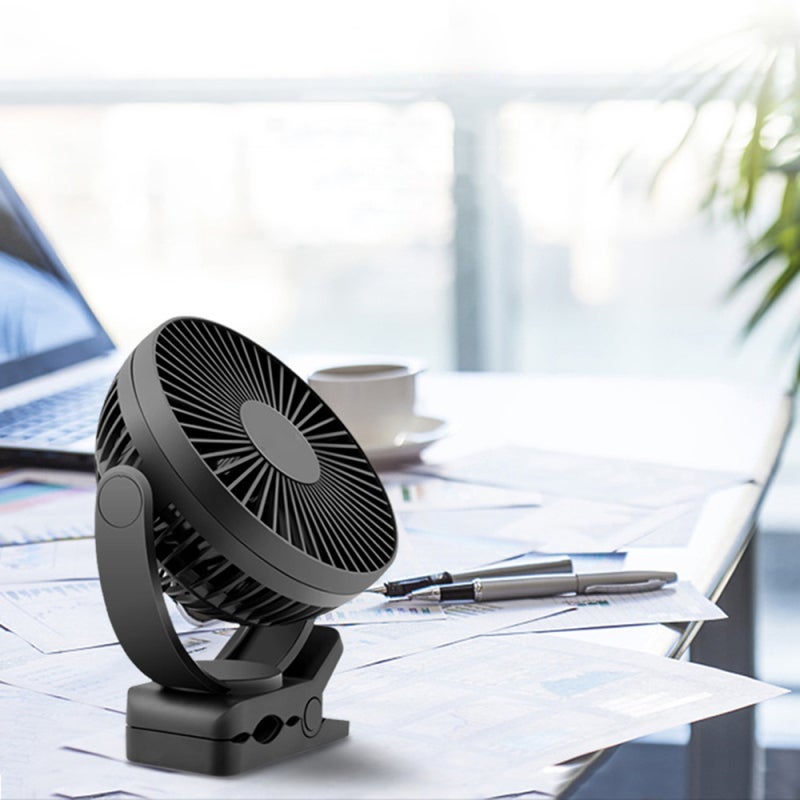 OPOLAR 2 In 1 Fan 5000mAh 2 In 1 Design Clip On Fan - 360° Rotation Hanging Fan for Indoor Outdoor Use - Image 3