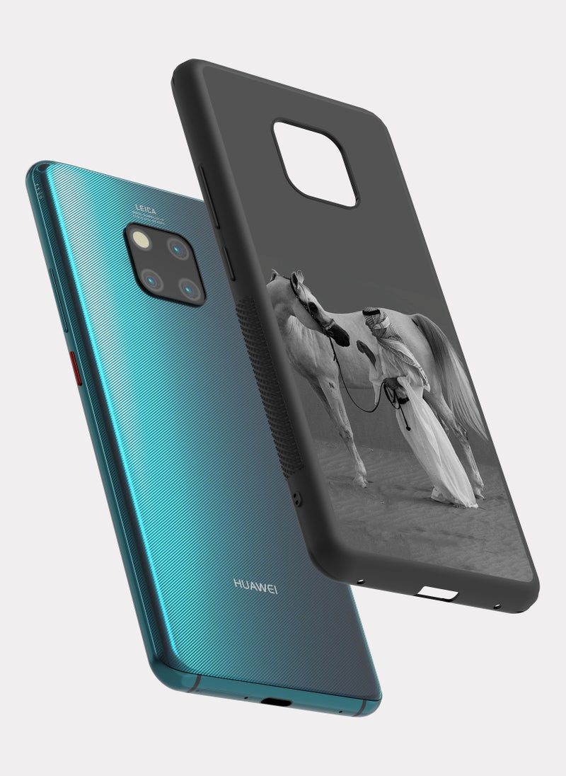 PXLAAT Huawei Mate 20 Pro case cover Horse and horseman - Image 2