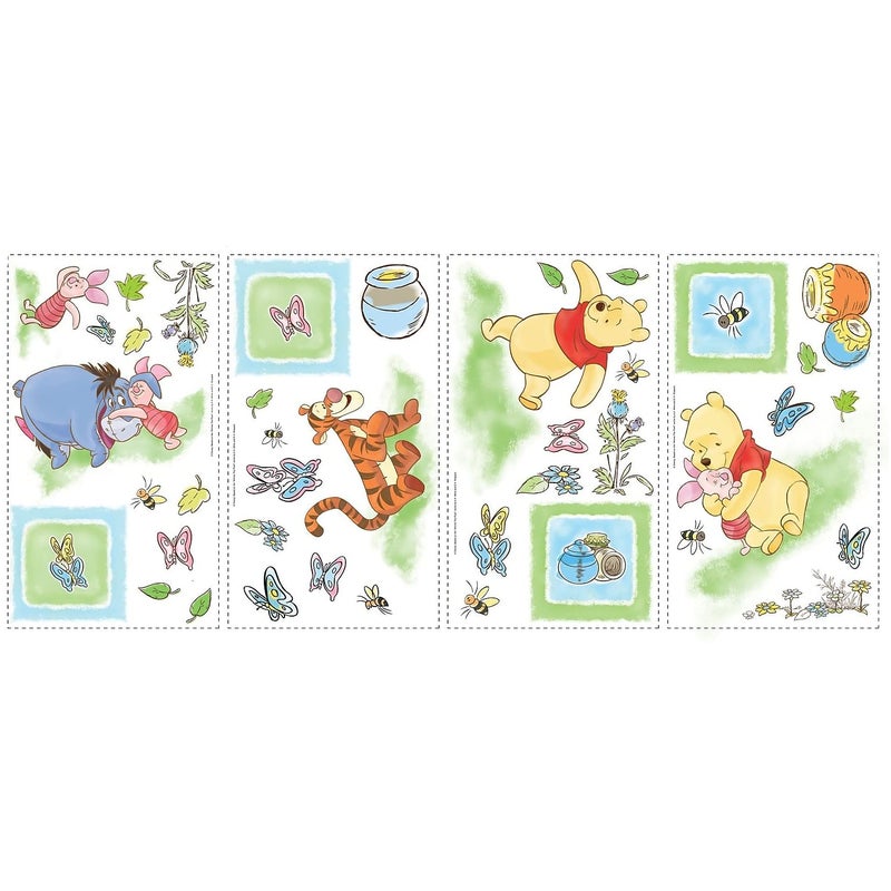 RoomMates Disney Winnie the Pooh Peel and Stick Wall Decals, RMK1630SCS - Image 1