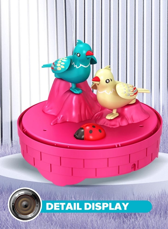 Bird Toys Hanging Singing Bird chirping and real time talk recording Toy,birdcage toys - Image 4