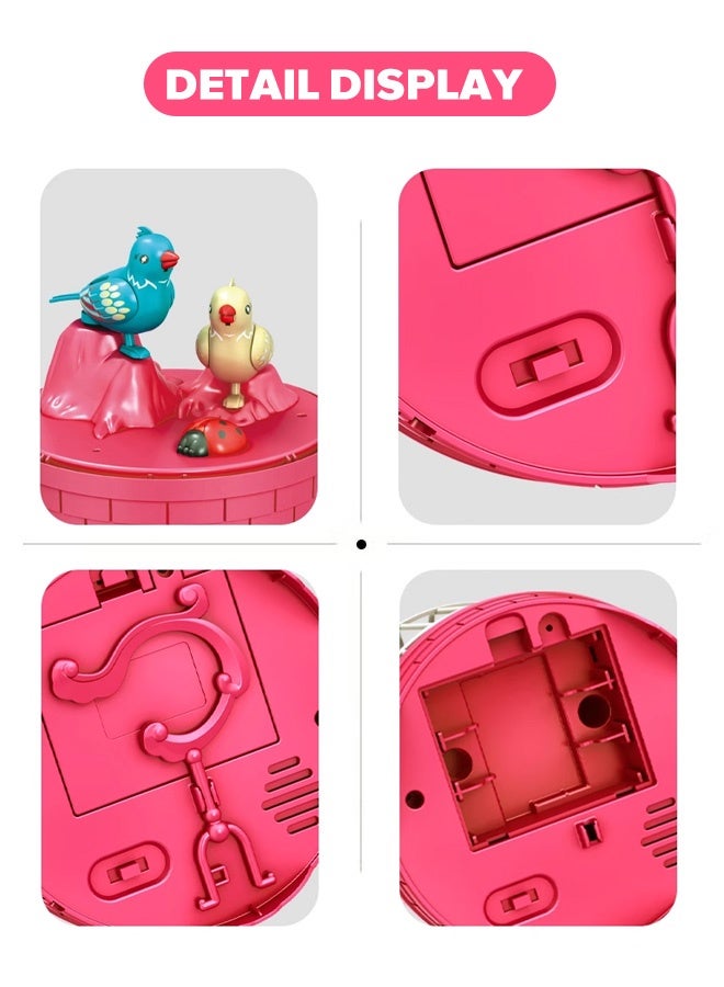 Bird Toys Hanging Singing Bird chirping and real time talk recording Toy,birdcage toys - Image 5