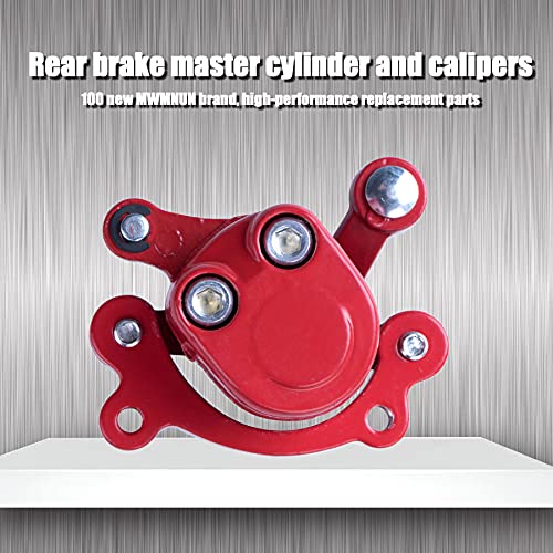 MWMNUN Rear Disc Brake Caliper with Brake Pads Compatible with Predator 212 Moto MM-B80 80CC 2.5HP MM-B105 Motovox MBX10 MBX11 MBX12 Mini Dirt Bike Classic 47cc 49cc Pocket Bike Stand Up Goped Scooter - Image 3