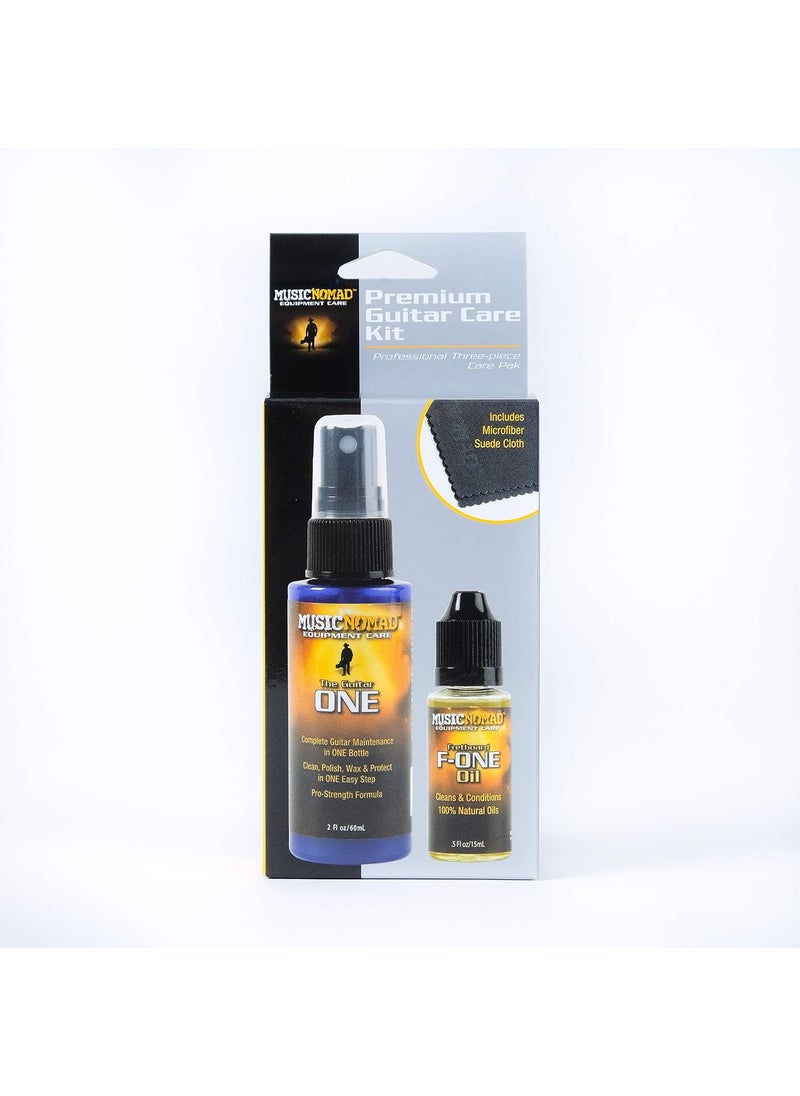 MusicNomad MusicNomad MN140 Premium Guitar Care 3Piece Kit  - Image 2