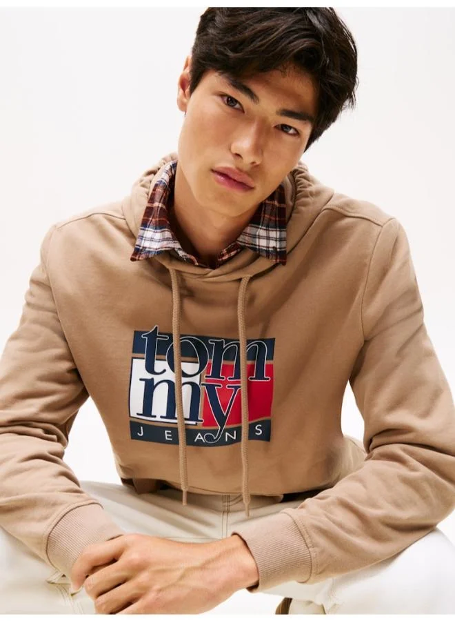 TOMMY JEANS  Flag Logo Terry Hoody for Men | Best Price UAE