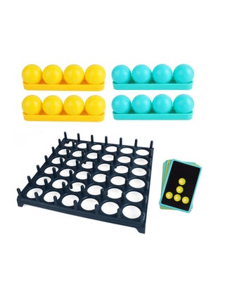 Bounce Off Game, Family Bouncing Balls Board Game With Pattern Challenge For Party, With 16 Balls, 9 Challenge Cards And Game Grid For Party, 2-4 Players Game - pzsku/Z93AAEBCD011A5D9D424AZ/45/_/1687947835/e4280b3d-a337-4609-9fb7-87cd11c03b3d