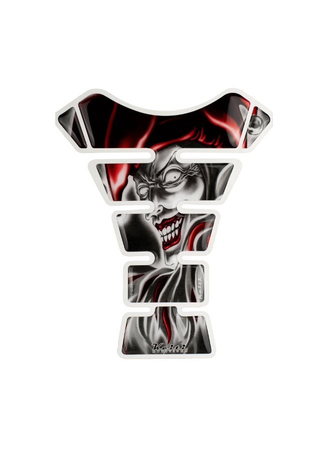 KEITI Motorcycle Tank Pad 3D Gel Fuel Tank Protector Sticker - Image 1