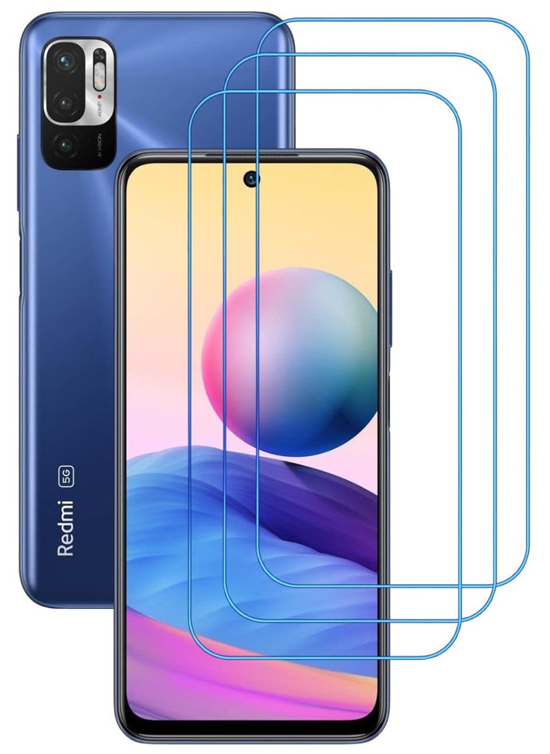 ACLIX 3 Pieces Antistatic ESD Dustproof Premium Quality High Definition Clear Tempered Glass Screen Protector Designed For Xiaomi Redmi Note 10 5G - Image 1