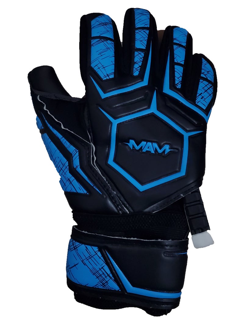 مام قفازات حارس المرمى الرجالية مع شرائط متينة قابلة للإزالة ومسكة اليد - Image 2