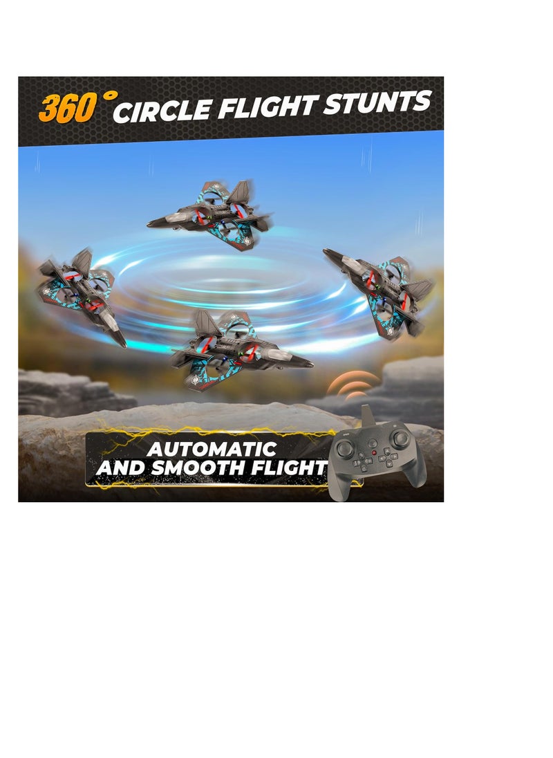 RC Fighter Jet L0712 – Fast Remote Control Airplane Toy with Bright LED Lights, USB Charging, Durable & Easy to Control – Perfect Gift for Kids & Adults