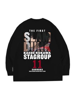 KUYING New Anime Slam Dunk Long Sleeve T-shirt  - Image 1