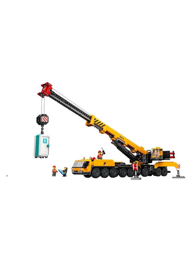 ليغو مجموعة لعبة رافعة البناء المتنقلة الصفراء 60409 من LEGO® City