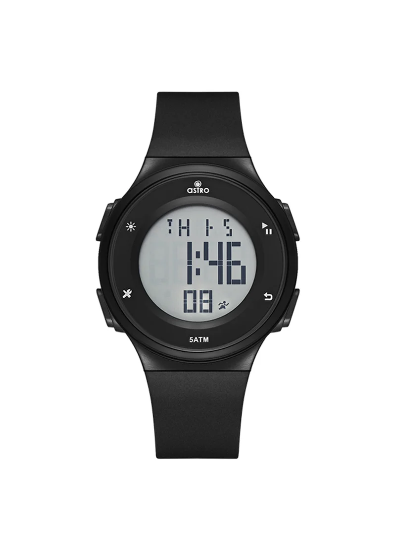 ASTRO Kid's Unisex Digital Polyurethane Wrist Watch A23924-PPBB - 38 Mm
