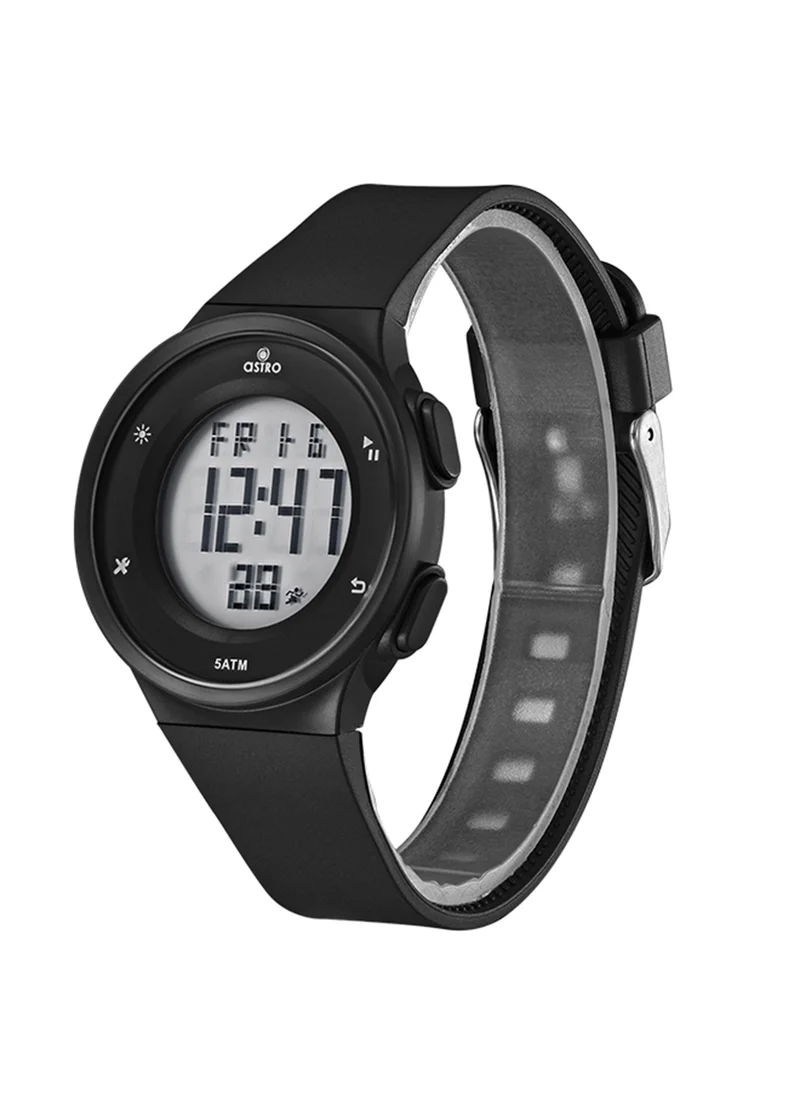 ASTRO Kid's Unisex Digital Polyurethane Wrist Watch A23924-PPBB - 38 Mm