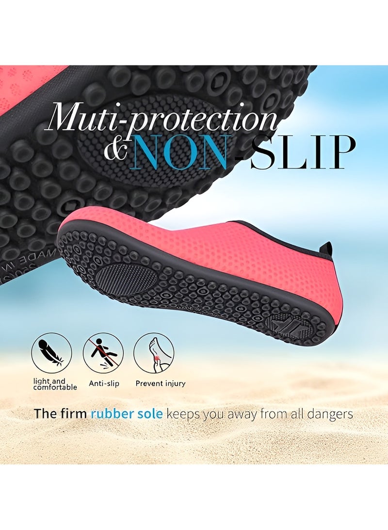 Generic Water Shoes for Women Men Quick-Dry Aqua Socks Swim Beach Barefoot Yoga Exercise Wear Sport Accessories Pool Camping Must Haves Adult Youth Size  - Image 5