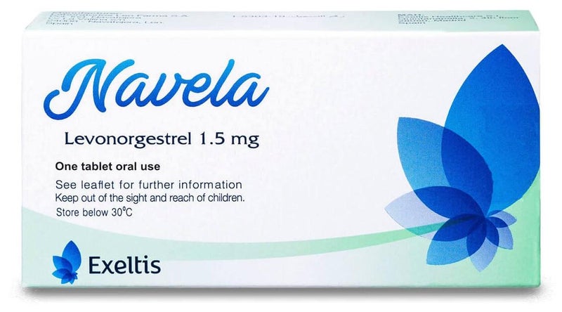 Navela Tablet 1’s | Emergency Contraceptive | Morning After Pill with Levonorgestrel 1.5mg | Prevents Unplanned Pregnancy | Single-Dose Tablet