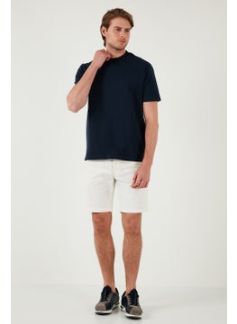 Buratti Cotton Crew Neck Relaxed Fit Basic T Shirt Men's T Shirt 5902610  - Image 3