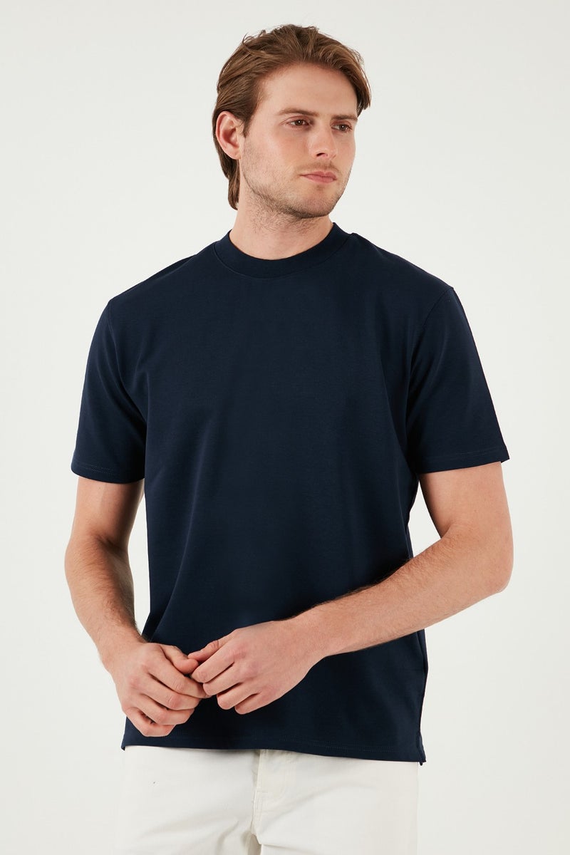 Buratti Cotton Crew Neck Relaxed Fit Basic T Shirt Men's T Shirt 5902610  - Image 5