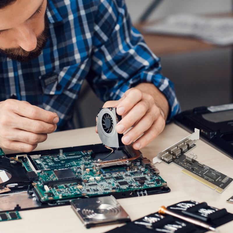 📱 بطاقة توسعة سريعة مع 5 منافذ USB 2 0 لأنظمة PCI - Image 4