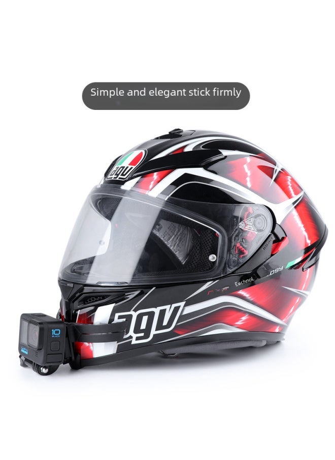 Helmet Bracket Motorcycle Helmet Chin Bracket Mounting ACTION/mountain Dog/Gopro11/9 Camera Accessories-Color:Simple Chin +360 Rotating J Seat - Image 2