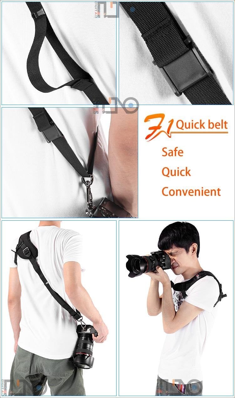 Focus F1 DSLR Camera Strap for Quick Action Shooting(Multicolour) - Image 3